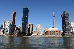 55 New York City Roosevelt Island Looking Across East River To The Belaire, One East River Place, Con Edison East 74th Street Steam Power Station, The Promenade.jpg